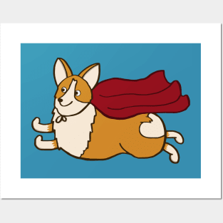 SuperCorgi Posters and Art